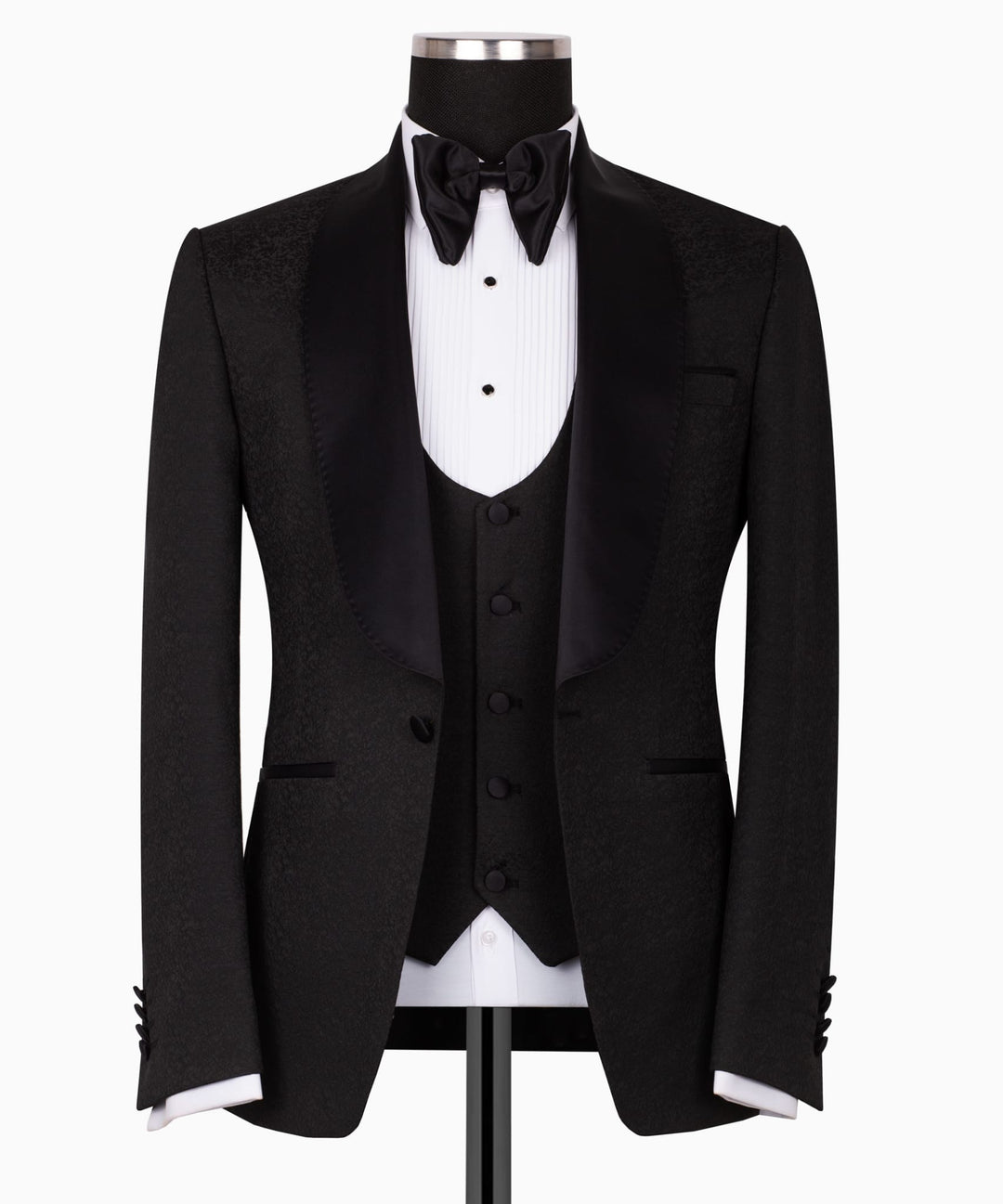 3pc Shawl Tuxedo with Black Pants