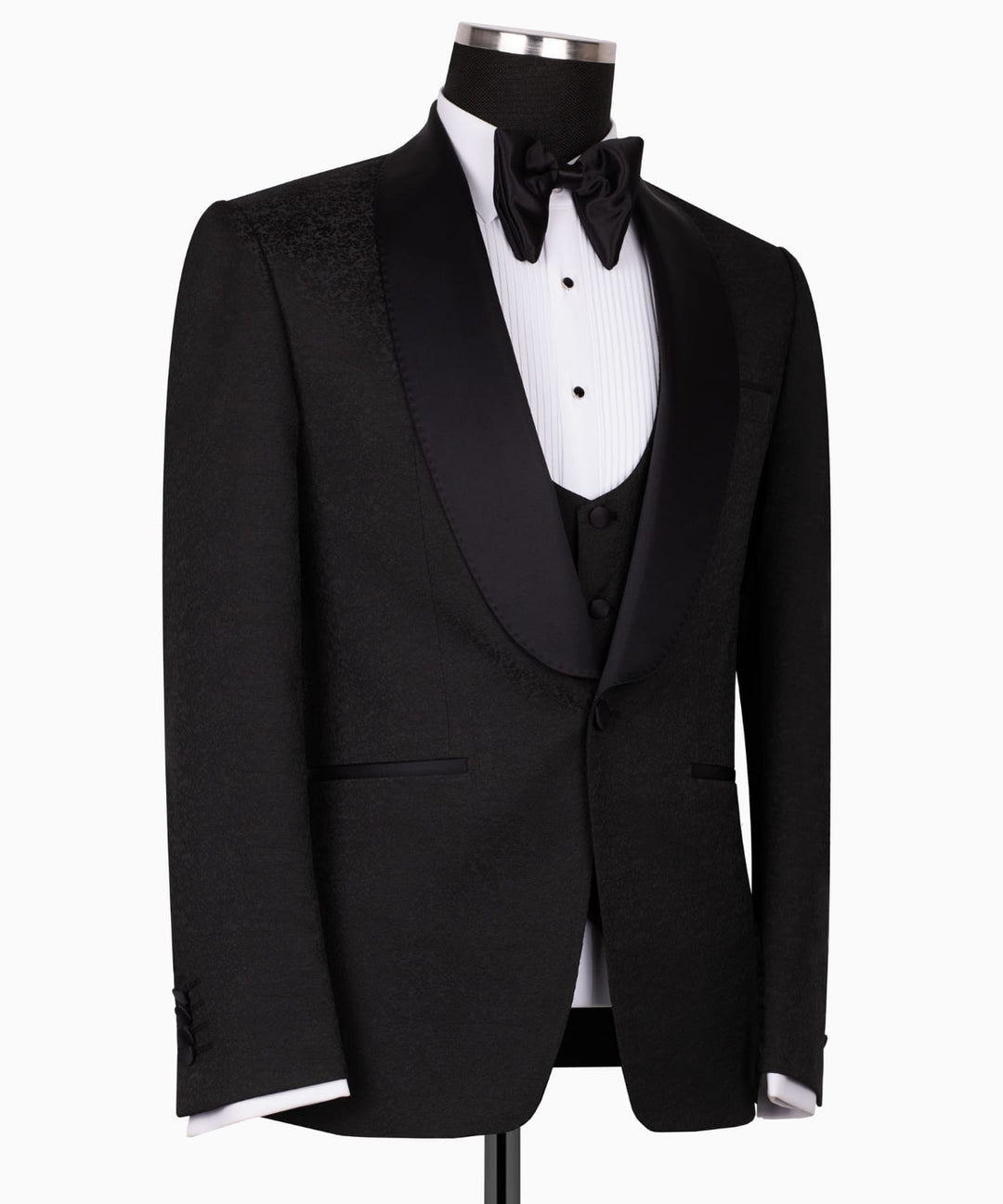 3pc Shawl Tuxedo with Black Pants