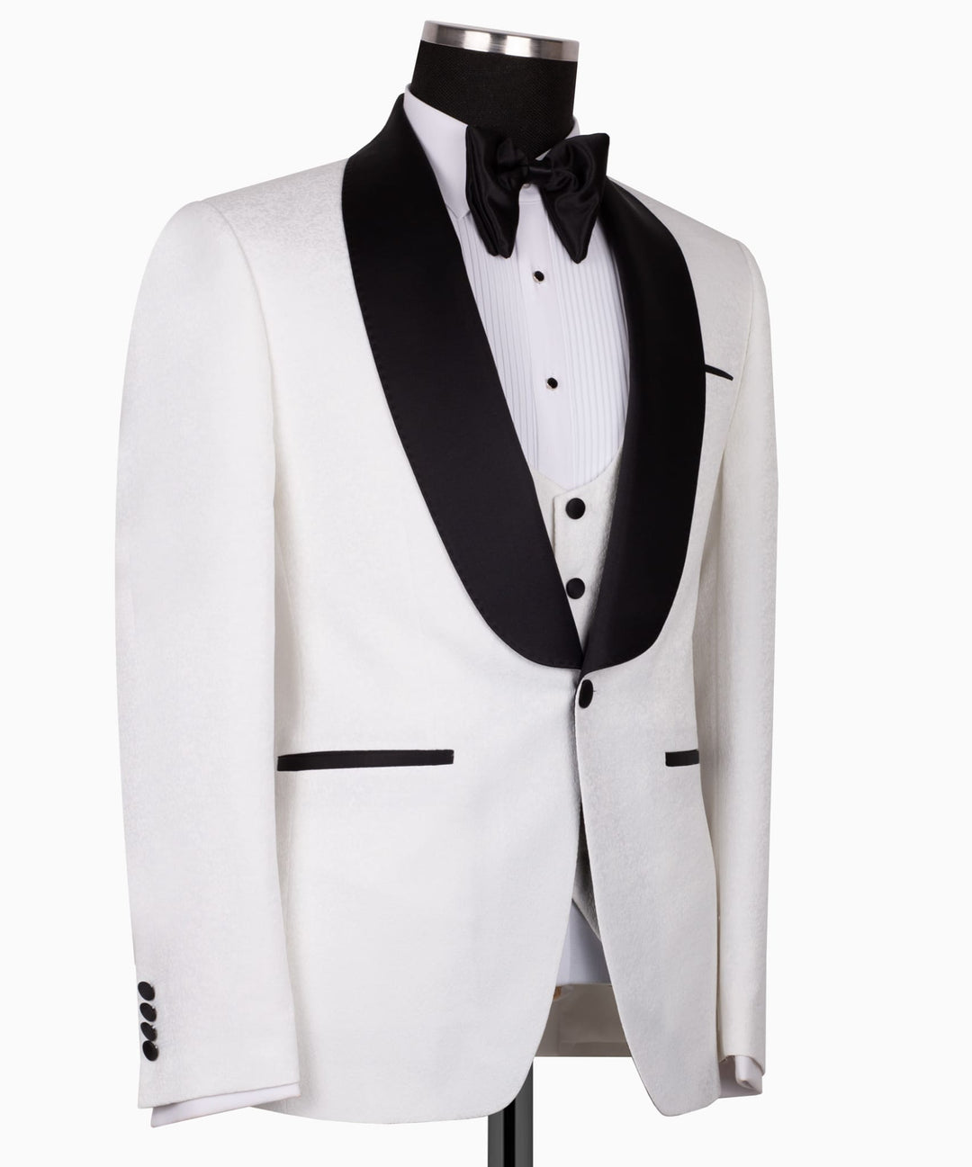 3pc Shawl Tuxedo with Black Pants