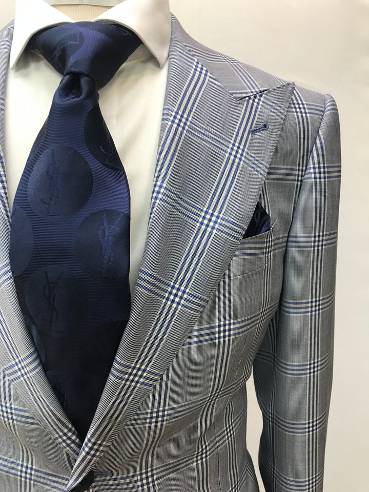 Marzoni Blue Plaid