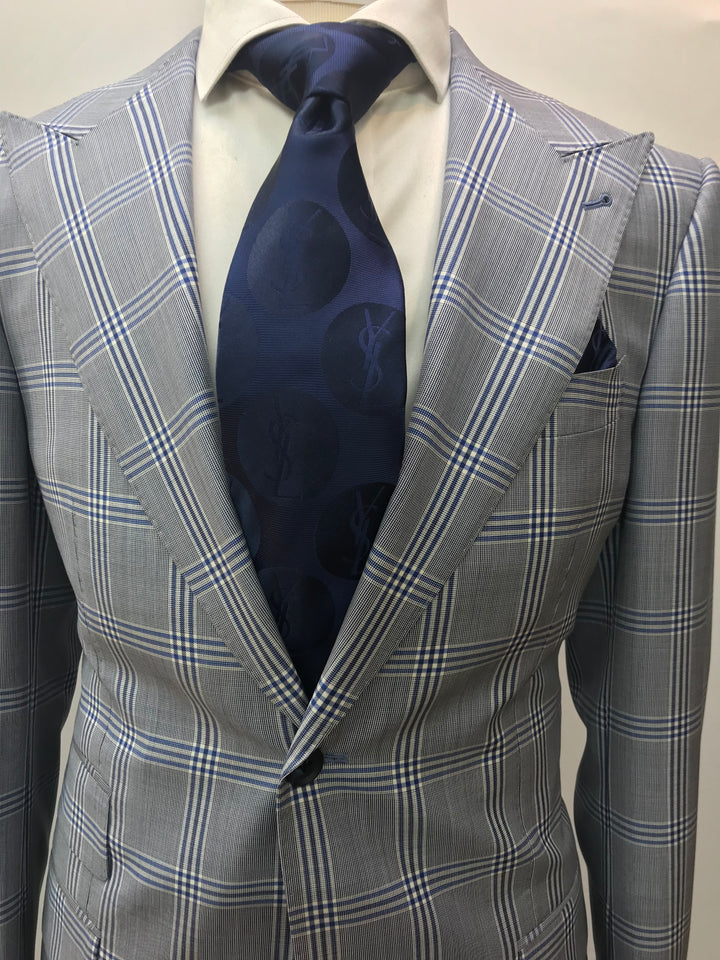 Marzoni Blue Plaid