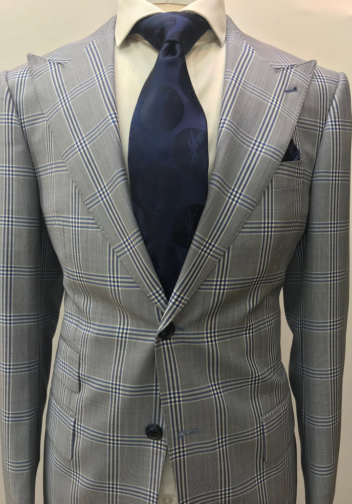 Marzoni Blue Plaid